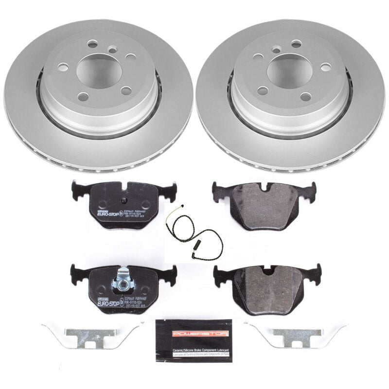 Power Stop 04-10 BMW X3 Rear Euro-Stop Brake Kit
