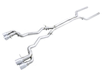 AWE Tuning 18-19 BMW M5 (F90) 4.4T AWD Cat-Back Exhaust - Track Edition (Chrome Silver Tips)