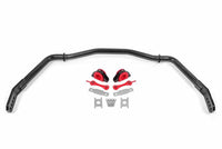 BMR 05-14 Ford Mustang Front Hollow 38mm Sway Bar Kit w/ Bushings - Hammertone Black