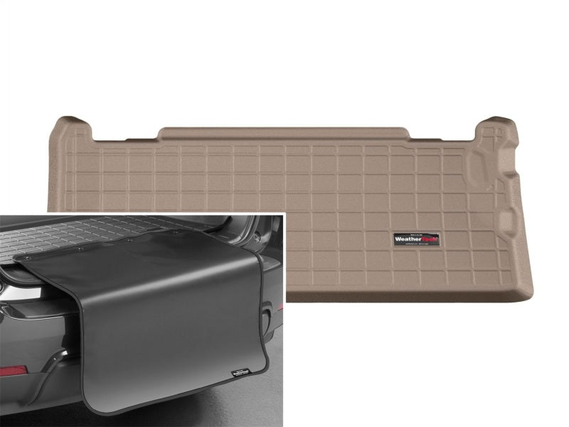 WeatherTech 2021+ Toyota Sienna Cargo With Bumper Protector - Tan