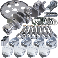 Eagle Chevy LT1350 1Pc 3.750in Crank 5.700in I-Beam 4.060in Pistons 168 Tooth FP Balanced Assembly