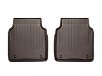WeatherTech 11-18 Audi A8 Rear FloorLiner - Cocoa (L Model Only)