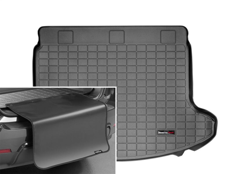 WeatherTech 14-15 Nissan Rogue Select Cargo Liner w/ Bumper Protector - Black