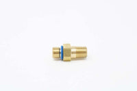 Aeromotive VaporWorx GM Fuel Pressure Sensor Adapter - M10 x 1.0mm Male to 1/8in NPT Port - Brass