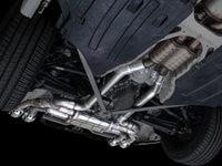 AWE Tuning 20-25 BMW X3 M/M Comp (F97) AWD SwitchPath Axle-Back Exhaust - Chrome Silver Tips