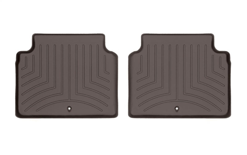 WeatherTech 2021+ Genesis G80 Rear FloorLiner - Black