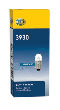 Hella Bulb 3930 24V 4W BA9s T2.75