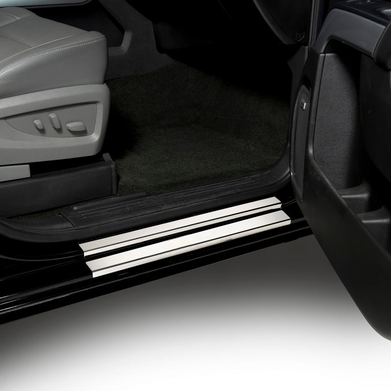 Putco 17-20 Ford SuperDuty - Regular Cab & SuperCab (2pcs) Stainless Steel Door Sills