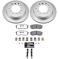 Power Stop 03-09 Lexus GX470 Rear Z36 Coated Truck & Tow Brake Kit