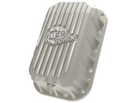 aFe POWER Street Series Engine Oil Pan Raw w/ Machined Fins Jeep Wrangler (JK) 12-18 V6-3.6L