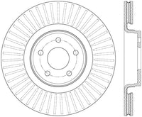 StopTech 14.5+ Ford Focus ST Front Right Slotted Performance Rotor