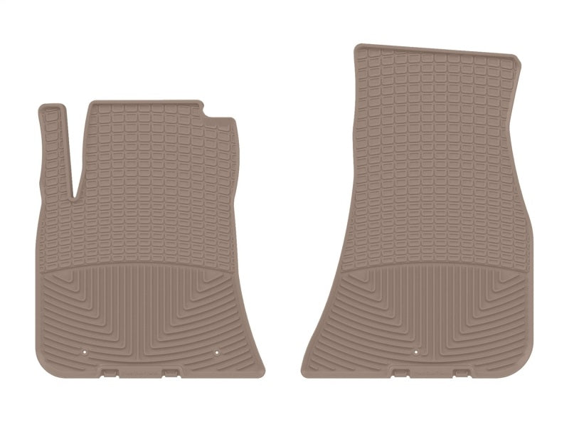WeatherTech 17-23 Dodge Challenger 1st Row Front All-Weather Floor Mats - Tan