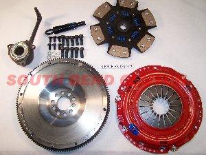 South Bend / DXD Racing Clutch 2004 Volkswagen Golf IV R32 3.2L Stg 3 Drag Clutch Kit (w/ FW)
