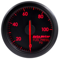Autometer Airdrive 2-1/6in Fuel Pressure Gauge 0-100 PSI - Black