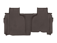 WeatherTech 2019+ Chevy Silverado 1500 Double Cab w/ 1st Row Bucket Seats Rear FloorLiner - Cocoa