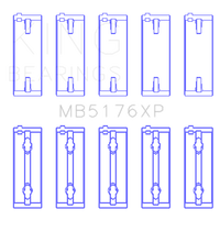 King Mitsubishi 4G91/4G92/4G93 16V (Size STD) XP - Series Performance Main Bearing Set