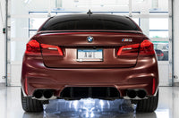 AWE Tuning 18-19 BMW M5 (F90) 4.4T AWD SwitchPath Axle-Back Exhaust - Diamond Black Tips