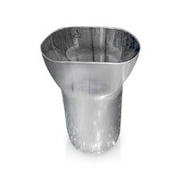 Stainless Works 2 Way Collector - 2in Inlets 3in Single Outlet