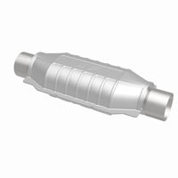 MagnaFlow Univ Cat Conv 2.25in Inlet/Outlet Ctr/Ctr Oval 12in Body L x 6.5in W x 16in Overall L