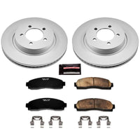 Power Stop 02-05 Ford Explorer Front Z17 Evolution Geomet Coated Brake Kit