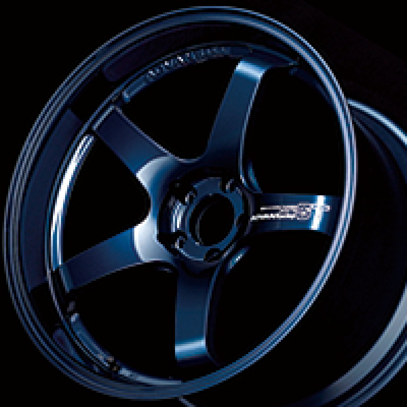 Advan GT Premium Version 20x10.5 +24 5x114.3 Racing Titanium Blue Wheel