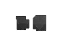 WeatherTech 87-95 Jeep Wrangler Front Rubber Mats - Black
