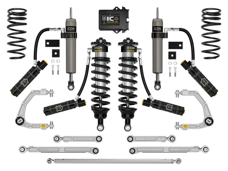 ICON 23-24 Sequoia 3-4.25in Stage 3 3.0 Suspension System Billet