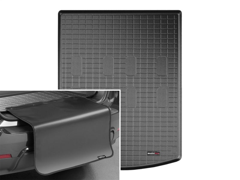 WeatherTech 05-09 Chevy Uplander Cargo Liner w/ Bumper Protector - Blac