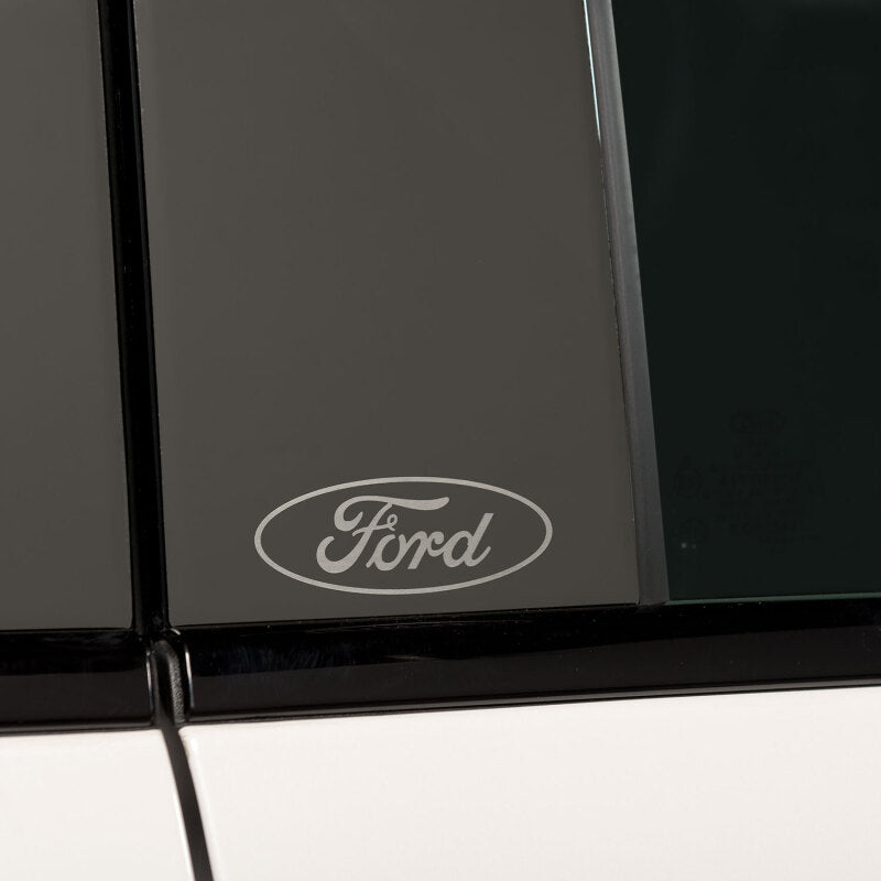 Putco 08-16 Ford SuperDuty Crew Cab - w/ FORD Logo (4pcs) Black Platinum Pillar Posts Classic