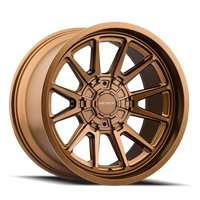 Mayhem 8116 Intrepid 20x9 / 5x127/139.7 BP / 0mm Offset / 87mm Hub Matte Bronze Wheel