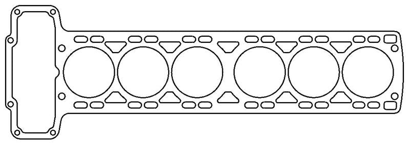 Cometic Jaguar 3.4L XK6 .040in MLS Cylinder Head Gasket - 83mm Bore