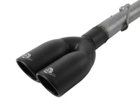 aFe Gemini XV 3in 304 SS Cat-Back Exhaust w/ Cutout 19-21 GM Silverado/Sierra 1500 V8- w/ Black Tips