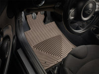 WeatherTech 02-06 Mini Clubman Front Rubber Mats - Tan