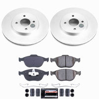 Power Stop 02-04 Ford Focus Front Z23 Coated Brake Kit