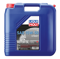 LIQUI MOLY 20L Motorbike 4T SAE 15W-50 Street