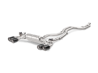 Akrapovic 16-17 BMW M2 F87 (Excl M2 Competition) Evolution Line Cat Back (Titanium) w/Carbon Tips
