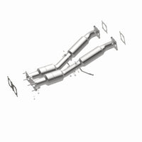 MagnaFlow Direct Fit Catalytic Converter 2008-2012 LR2 3.2 L Underbody