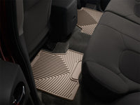 WeatherTech 05+ Nissan Xterra Rear Rubber Mats - Tan