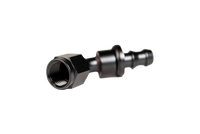 Fleece Performance Universal -8AN 45Deg to Hose Barb - Black