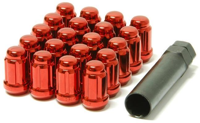 Wheel Mate Muteki Closed End Lug Nuts - Purple 12x1.50