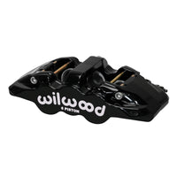 Wilwood caliper AERO6 1.75/1.62/1.62 1.25 rotor .80 THK pad L/H black