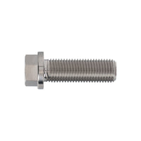 Wilwood bolt 3/8-24X1.125 LG hex flange head titanium GR5