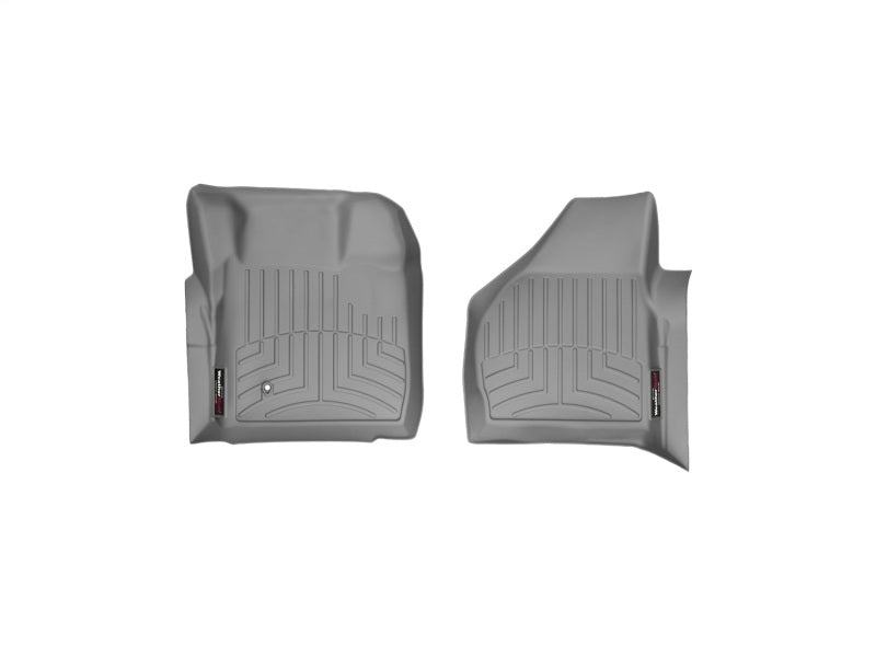 WeatherTech 08-10 Ford F250/F350/F450/F550 Super Duty Super Cab Front FloorLiner - Grey