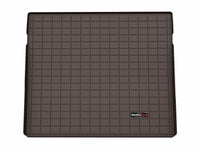 WeatherTech 24-26 Porsche Macan Electric Trunk Cargo Liners - Cocoa