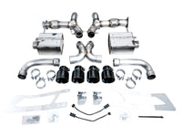 AWE Tuning 2023 C8 Corvette Z06 SwitchPath Cat-Back Exhaust - Diamond Black Tips