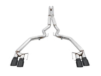 AWE Tuning 2018+ Ford Mustang GT (S550) Cat-Back Exhaust - Track Edition (Quad Diamond Black Tips)