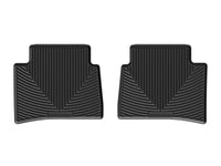 WeatherTech 2020+ Toyota Corolla Rear Rubber Mats - Black
