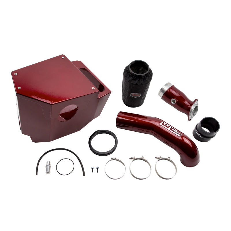 Wehrli 20-26 GM Duramax L5P 4in Intake Kit Stage 2 - Fine Texture Black