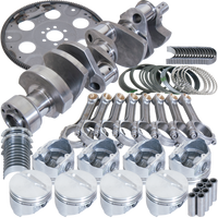 Eagle Chevy LT1350 1Pc 3.750in Crank 5.700in I-Beam Rods 4.060in Pistons 153 Tooth FP Blncd Assembly