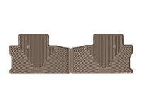 WeatherTech 2017+ Honda Ridgeline Rear Rubber Mats - Tan
